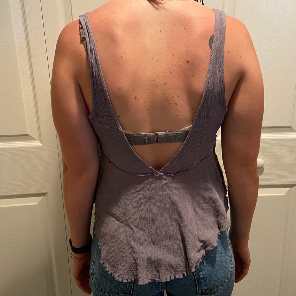 Free People Lavender Top - Picture 6 of 6